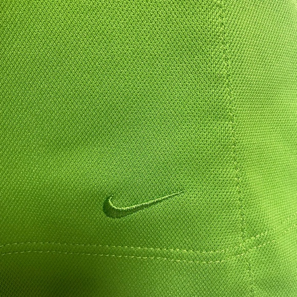Nike Golf Fit Dry Sleeveless Green Golf Polo Shirt Women’s Medium - Picture 5 of 8